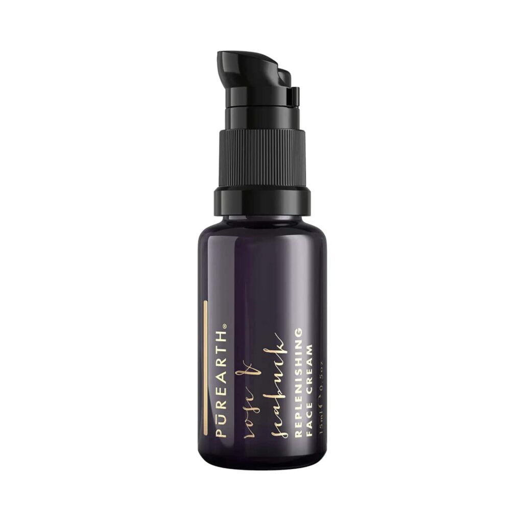 Purearth Rose & Seabuck Replenishing Face Cream (15ml) - Purearth