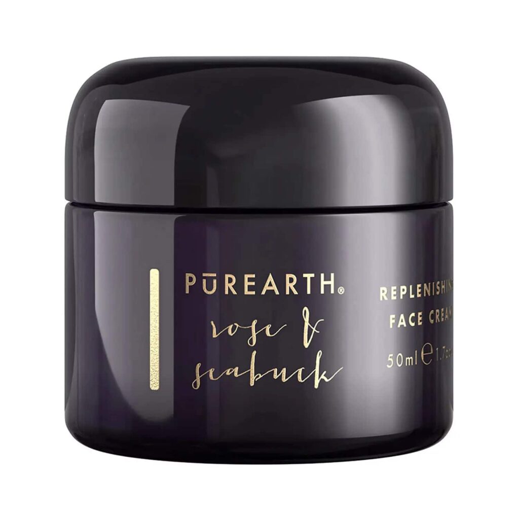 Purearth Rose & Seabuck Replenishing Face Cream (50ml) - Purearth