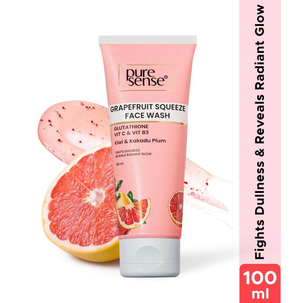 puresense Grapefruit Squeeze Face Wash (100 ml) - puresense