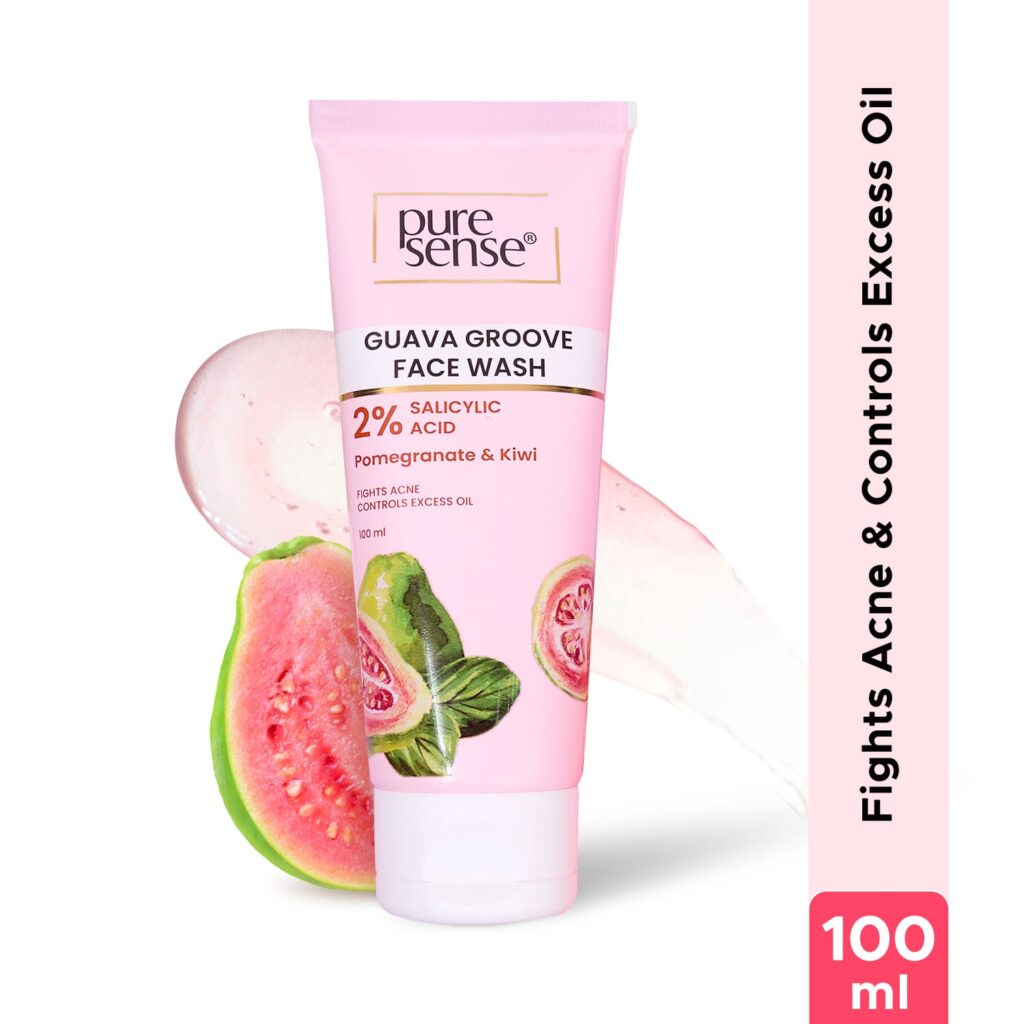 puresense Guava Groove Face Wash (100 ml) - puresense