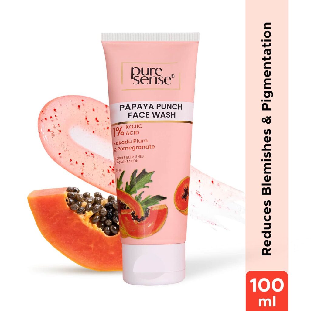 puresense Papaya Punch Face Wash (100 ml) - puresense
