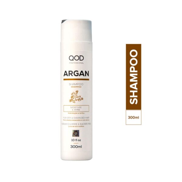 QOD Professional Argan Shampoo & Conditioner -(300 ml) Sulphate free Sodium Chloride free Combo - QOD Professional