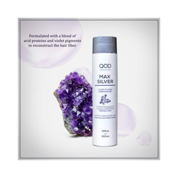 QOD Professional Max Silver Conditioner (300ml) - QOD Professional