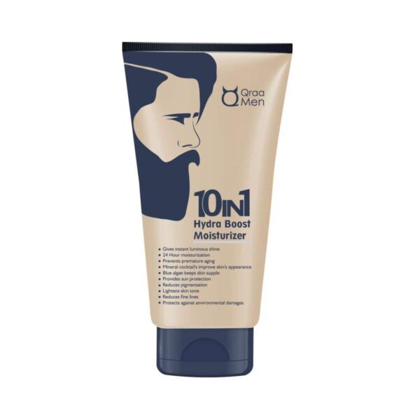 Qraa Men 10 In 1 Hydra Boost Moisturizer with 24H Moisturization Combo (2 pcs) - Qraamen