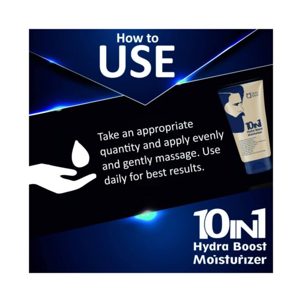Qraa Men 10 In 1 Hydra Boost Moisturizer with 24H Moisturization Combo (2 pcs) - Qraamen
