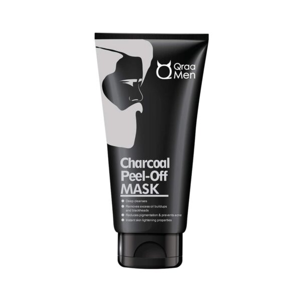 Qraa Men Men Activated Charcoal Peel Off Mask (100 g) - Qraamen