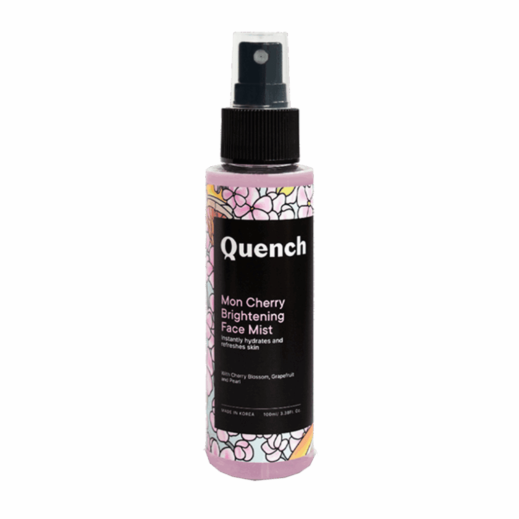 Quench Botanics Mon Cherry Brightening Face Mist (100ml) - Quench Botanics