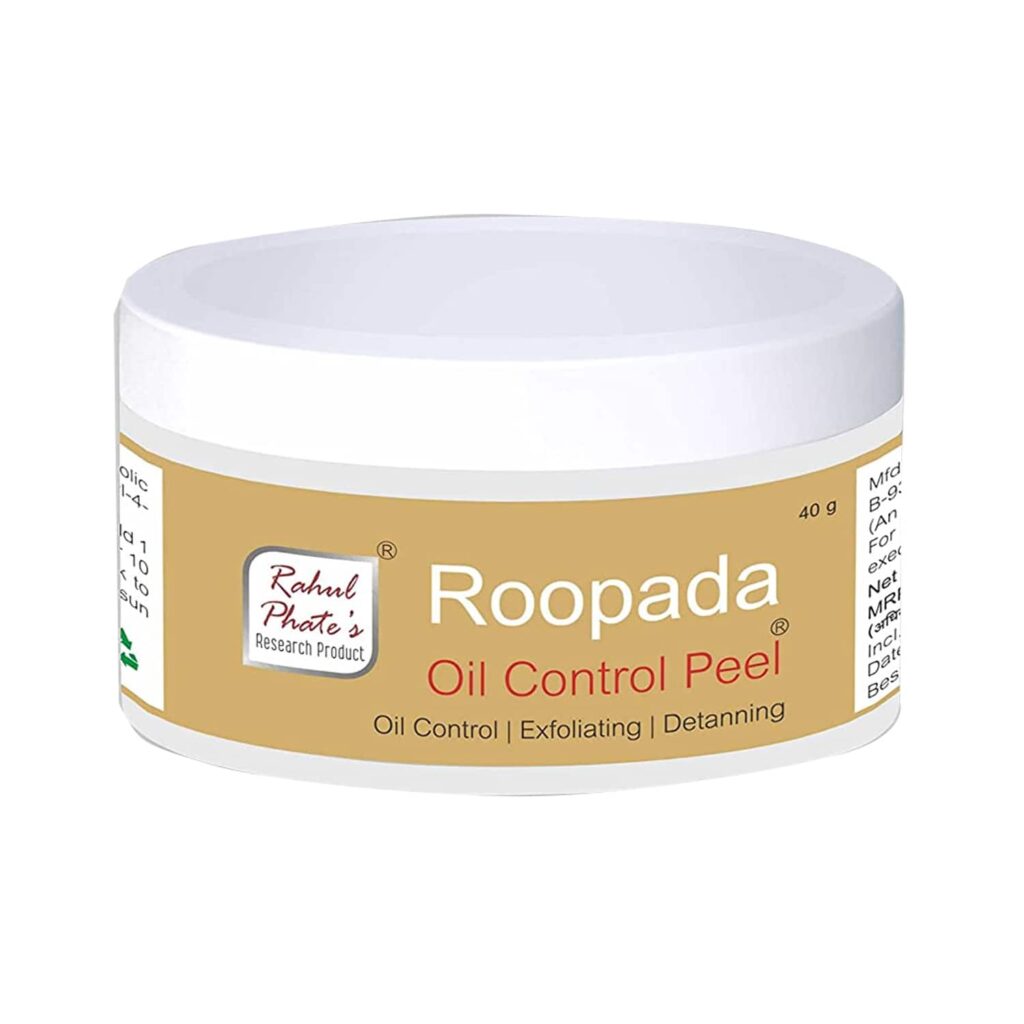 Rahul Phate's Research Product Roopada Oil Control Peel (40g) - Rahul Phate's Research Product