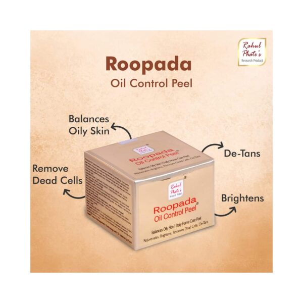 Rahul Phate's Research Product Roopada Oil Control Peel (75g) - Rahul Phate's Research Product