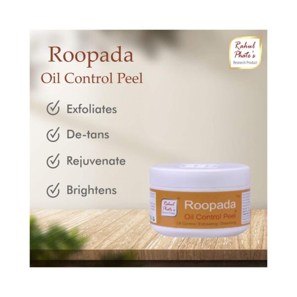 Rahul Phate's Research Product Roopada Oil Control Peel (75g) - Rahul Phate's Research Product