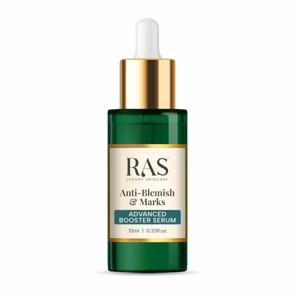 Ras Luxury Oils Spot Corrector & Acne Marks Correcting Advanced Booster Serum | Acne Corrector Serum | Dark Spot Correcting Glow Serum | Anti Acne Serum | Reduce Acne & Dark...
