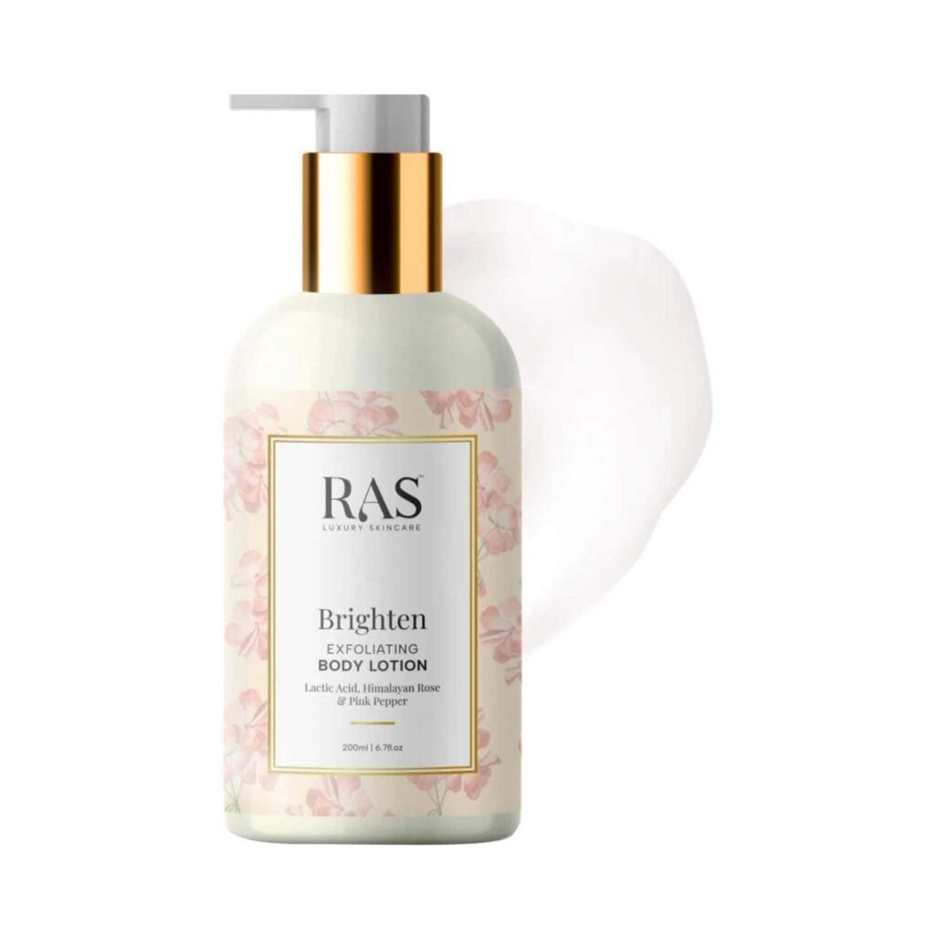 Ras Luxury Skincare Brighten Lactic Acid Body Lotion (200 ml) - Ras Luxury Skincare