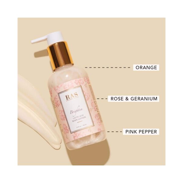 Ras Luxury Skincare Brighten Lactic Acid Body Lotion (200 ml) - Ras Luxury Skincare