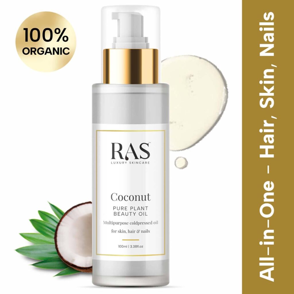 Ras Luxury Skincare Coconut Pure Plant Oil (100 ml) - Ras Luxury Skincare