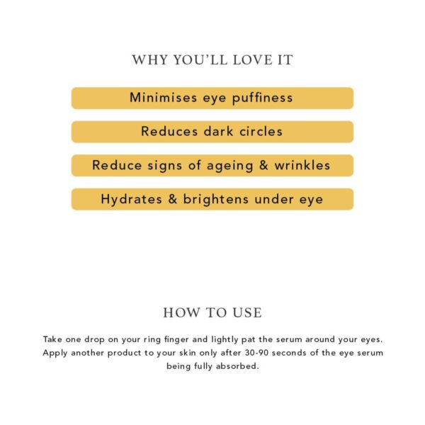 Ras Luxury Skincare Illuminate Hydrating & Brightening Eye Serum - (6 ml) - Ras Luxury Skincare