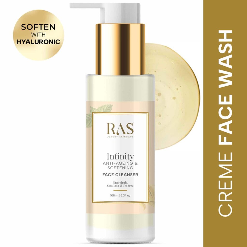 Ras Luxury Skincare Infinity Anti Aging Creme Face Wash Cleanser (100 ml) - Ras Luxury Skincare