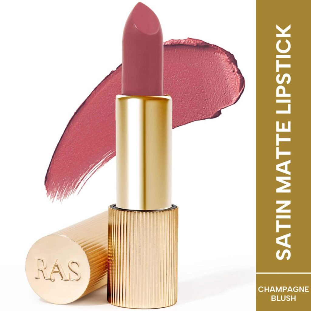 Ras Luxury Skincare Lumiere Satin Matte Lipstick - Champagne Blush (4.2 g) - Ras Luxury Skincare