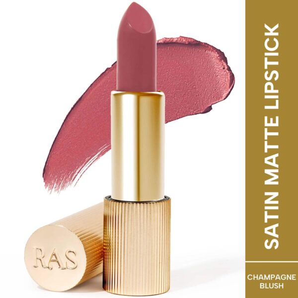 Ras Luxury Skincare Lumiere Satin Matte Lipstick - Champagne Blush (4.2 g) - Ras Luxury Skincare