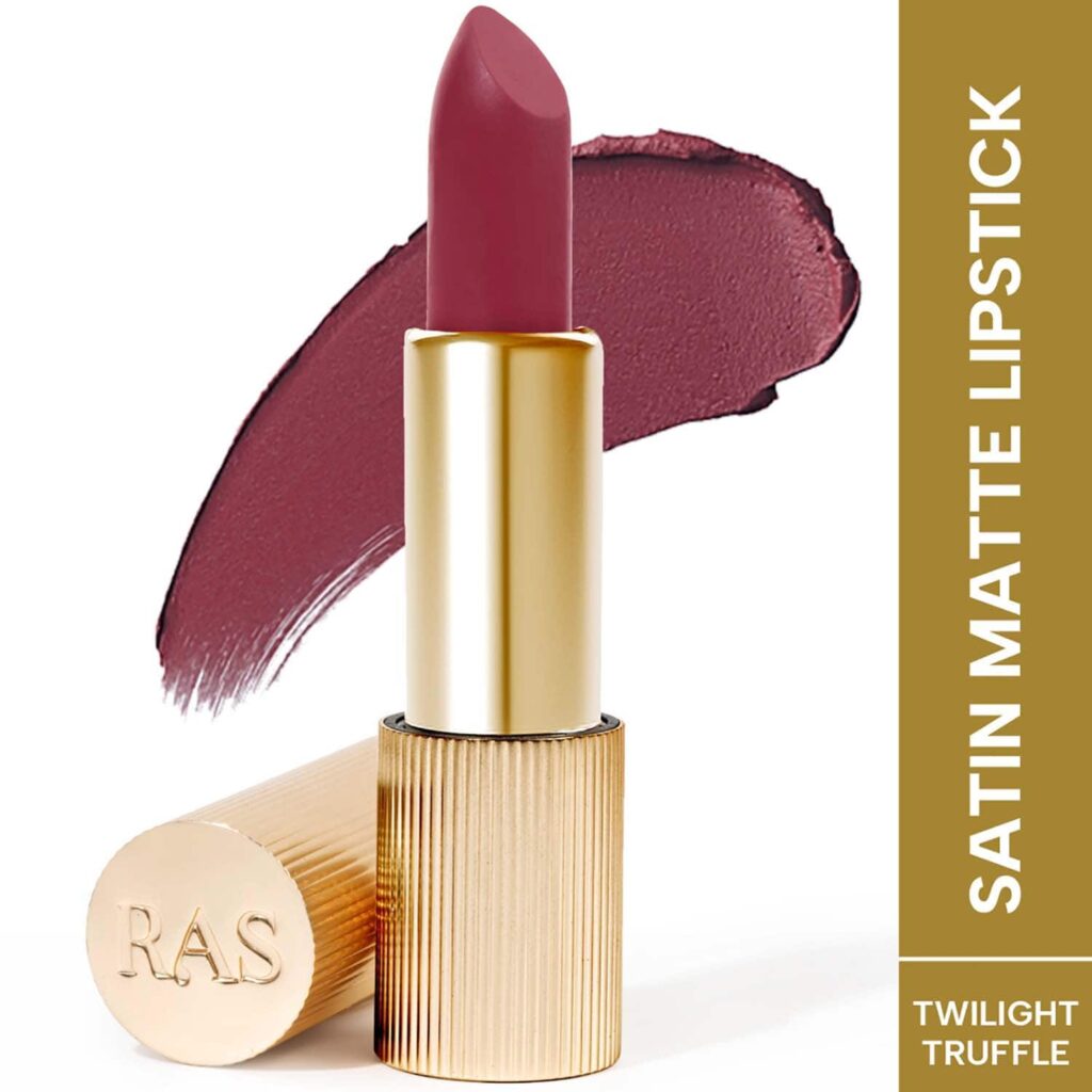 Ras Luxury Skincare Lumiere Satin Matte Lipstick - Twilight Truffle (4.2 g) - Ras Luxury Skincare