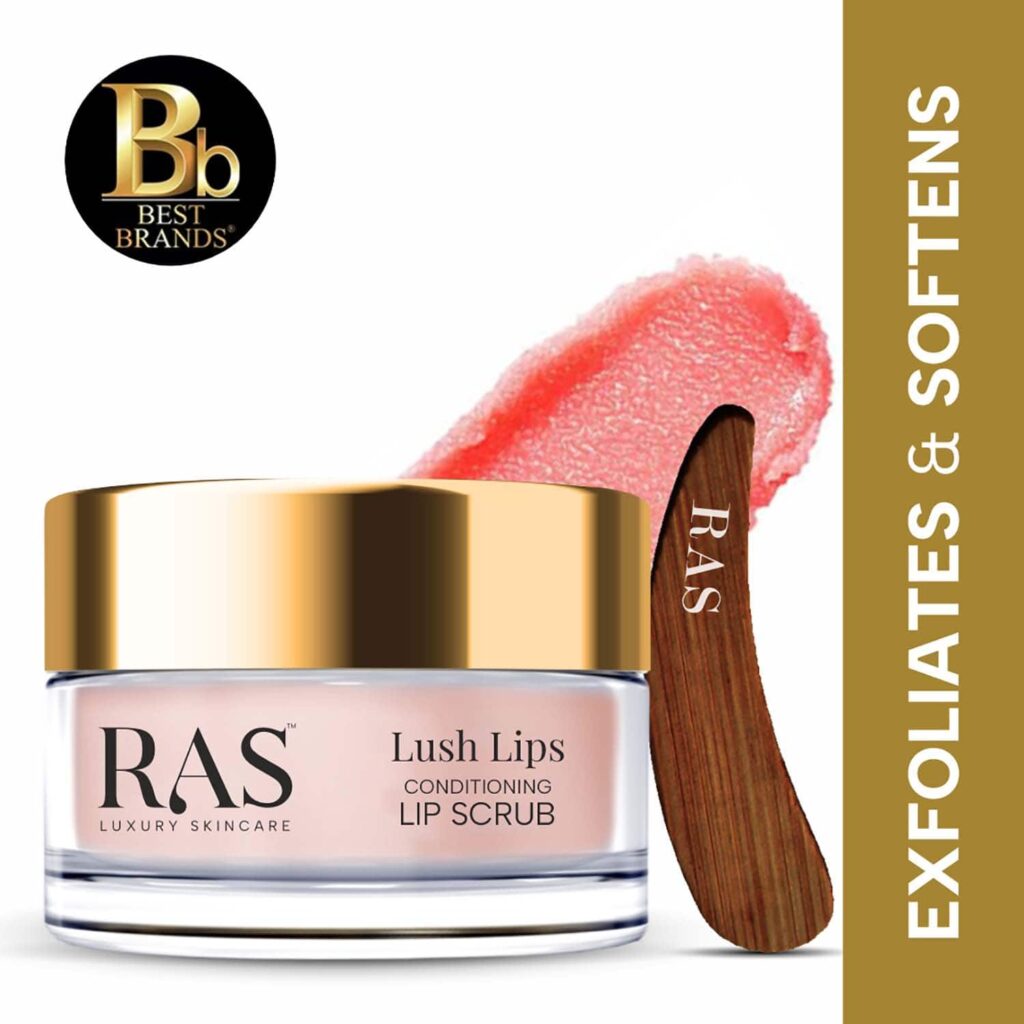 Ras Luxury Skincare Lush Lips Conditioning & Brightening Lip Scrub - (8 g) - Ras Luxury Skincare