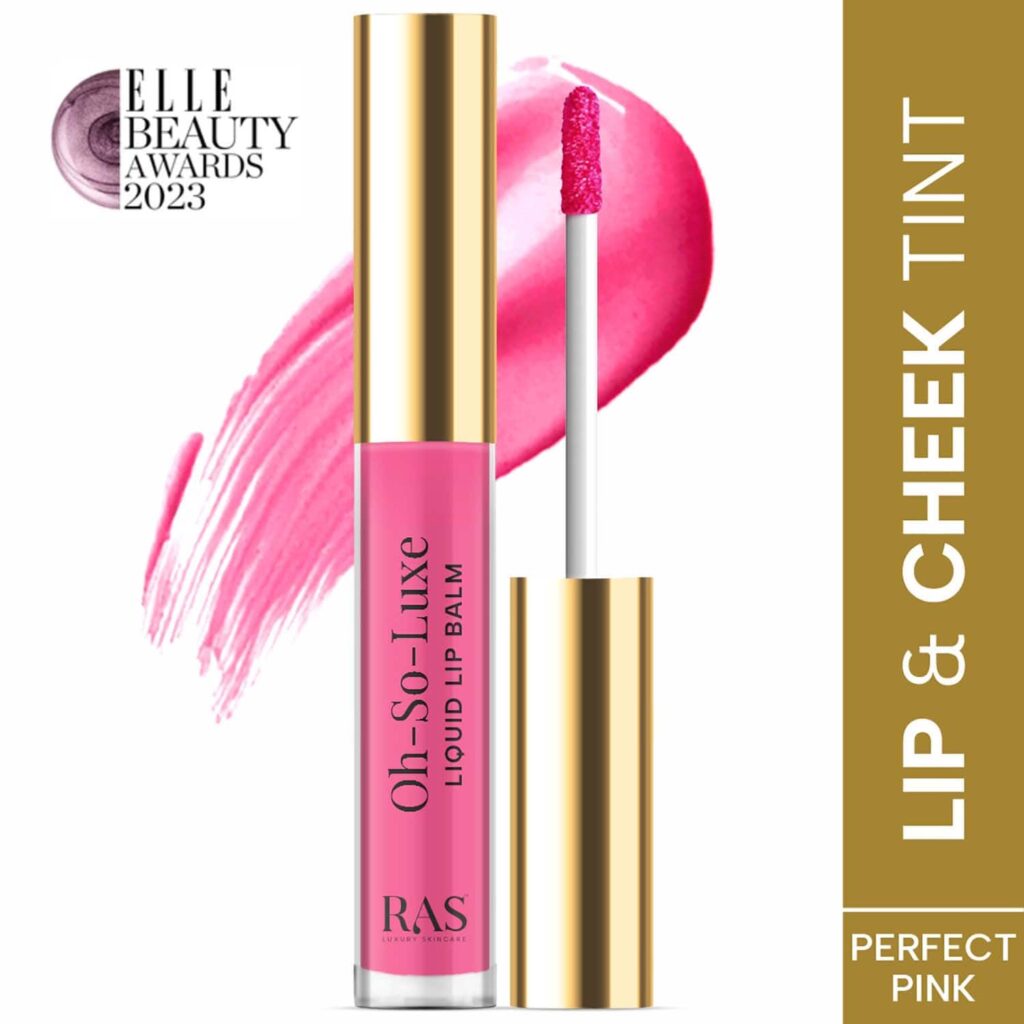 Ras Luxury Skincare Oh-So-Luxe Tinted Liquid Lip Balm - Perfect Pink I Am Love - (3.2 ml) - Ras Luxury Skincare