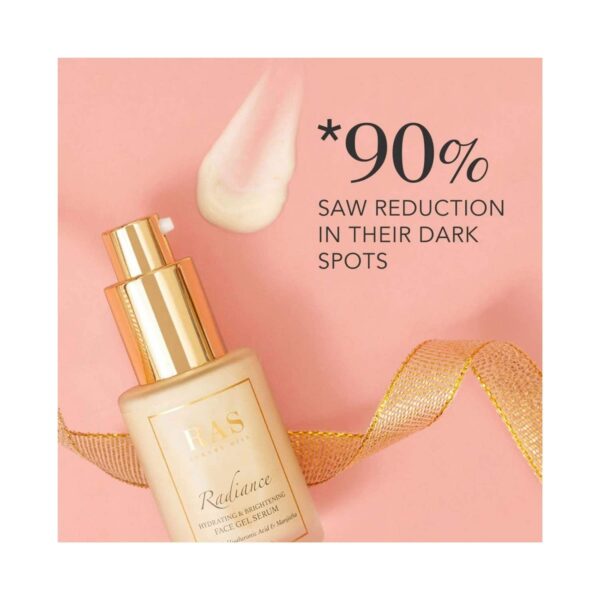 Ras Luxury Skincare Radiance 24K Gold Brightening Face Gel Serum (35 ml) - Ras Luxury Skincare
