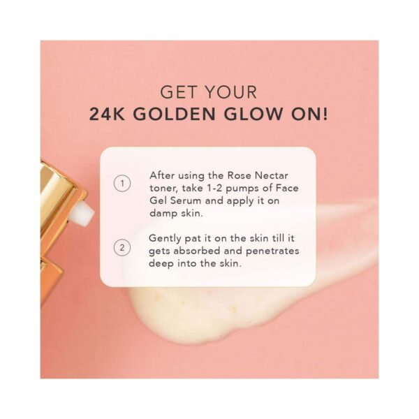 Ras Luxury Skincare Radiance 24K Gold Brightening Face Gel Serum (35 ml) - Ras Luxury Skincare