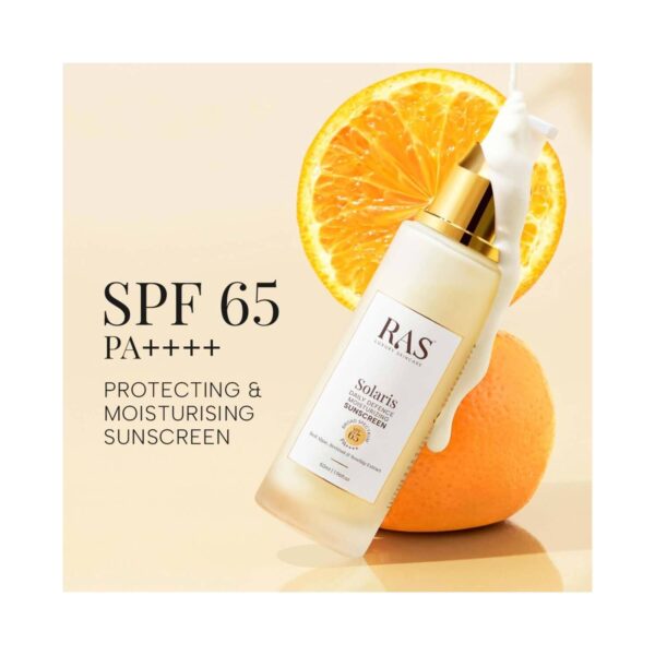 Ras Luxury Skincare Solaris Ultra Light Daily Defence Sunscreen SPF 65 PA++++ (25 ml) - Ras Luxury Skincare