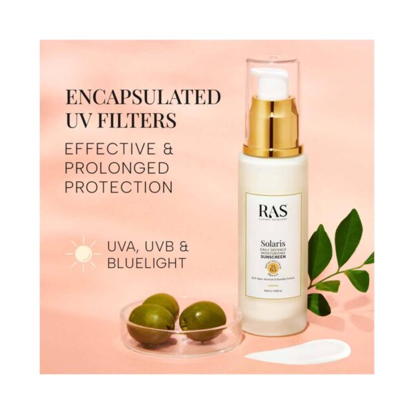 Ras Luxury Skincare Solaris Ultra Light Daily Defence Sunscreen SPF 65 PA++++ (25 ml) - Ras Luxury Skincare