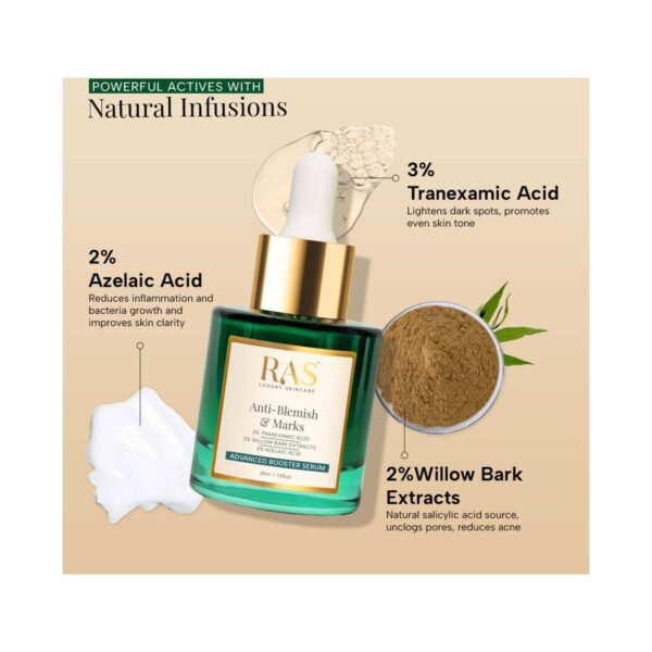 Ras Luxury Skincare Spot Corrector & Acne Marks Correcting Advanced Booster Serum (10 ml) - Ras Luxury Skincare