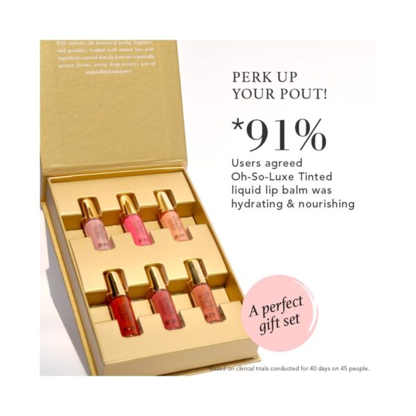 Ras Luxury Skincare Tinted Lip Balm Miniature Set - (6 Pcs) - Ras Luxury Skincare