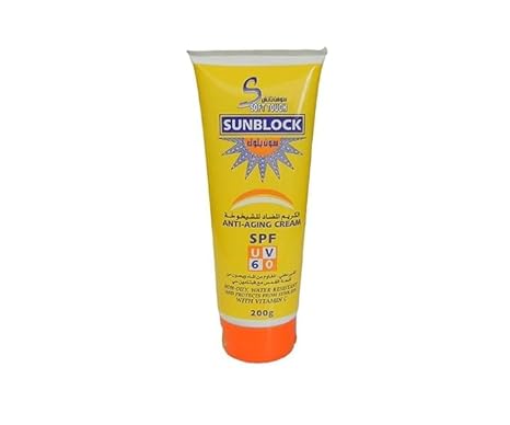 rawal beauty house Soft Touch Sun Block Anti Aging Cream With Vit C for All Skin Types Spf 60 200G Pack Of 1 Nos