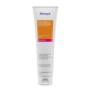 RE' EQUIL Anti Frizz & Smoothening With Babassu Oil | Tames Frizz & Hydrates Dry Hair | Protein & Silicone Free | All Hair Types | 150 Ml,1 Count