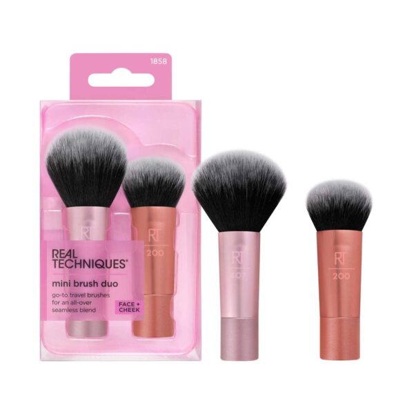 Real Techniques Mini Brush Set (2 pcs) - Real Techniques
