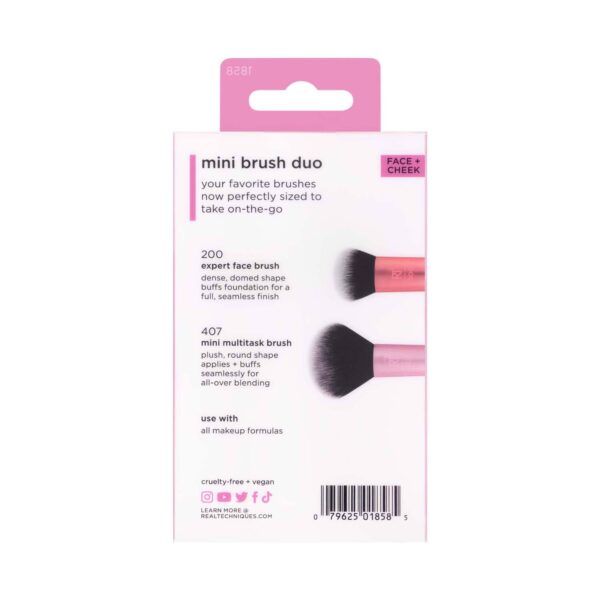 Real Techniques Mini Brush Set (2 pcs) - Real Techniques