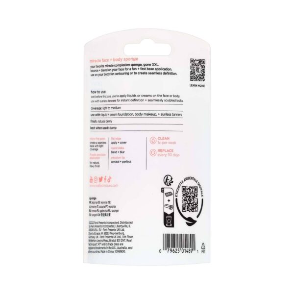 Real Techniques Miracle Face and Body Sponge - Real Techniques