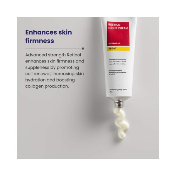 Re'equil 0.5% Retinol Night Cream Makes Skin Youthful and Smooth Wrinkles (30 g) - Re'equil