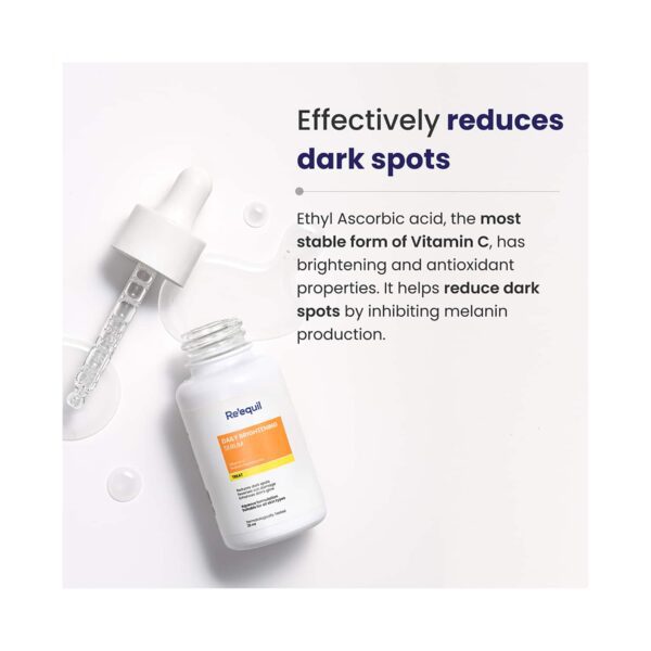 Re'equil Daily Brightening Vitamin C Serum Enhances Skin's Glow (25 ml) - Re'equil
