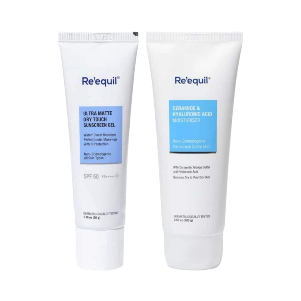 Re'equil Hydrate & Sun Protect Combo for Dry Skin Combo - Re'equil