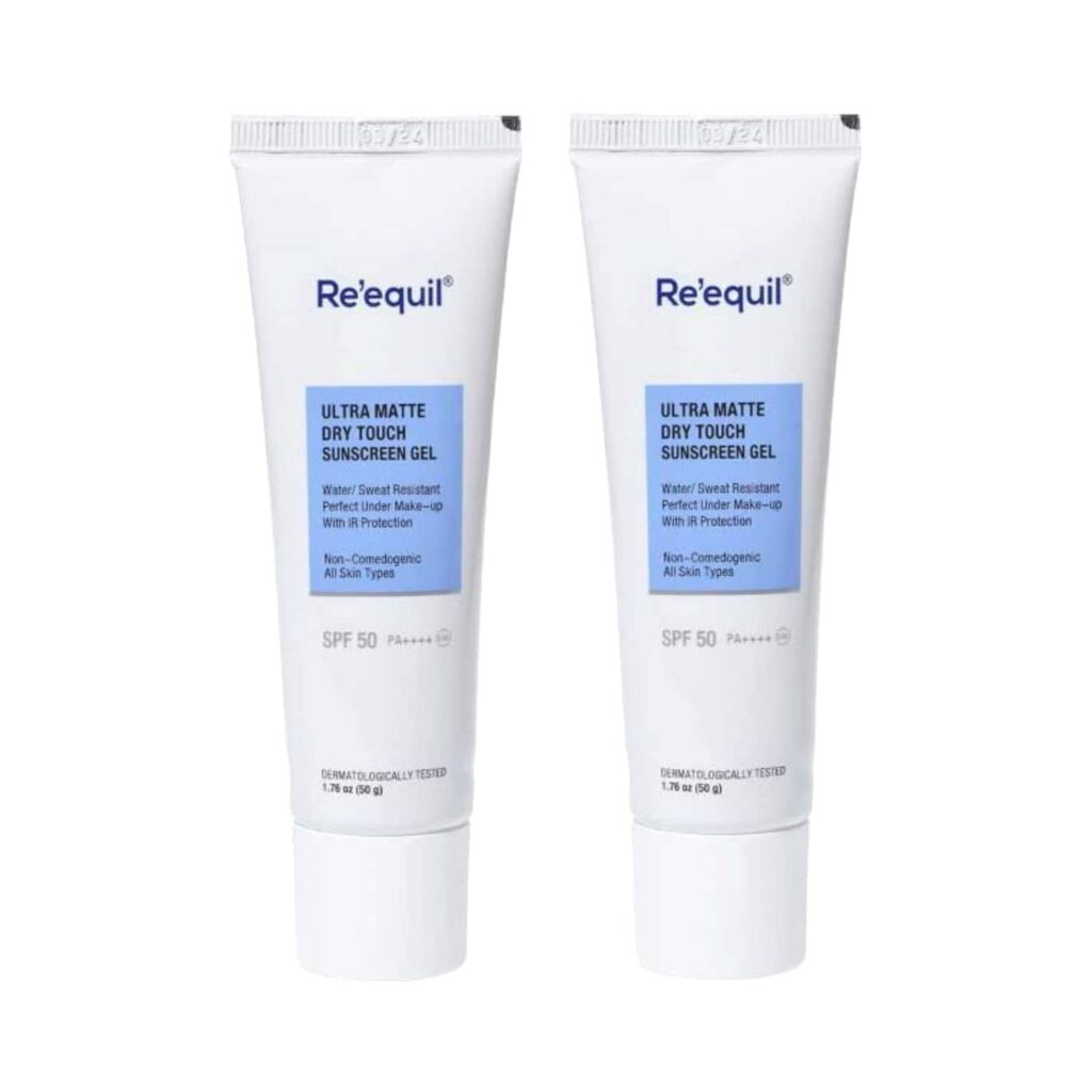 Re'equil Ultra Matte Sunscreen Super Saver (Pack Of 2) Combo - Re'equil