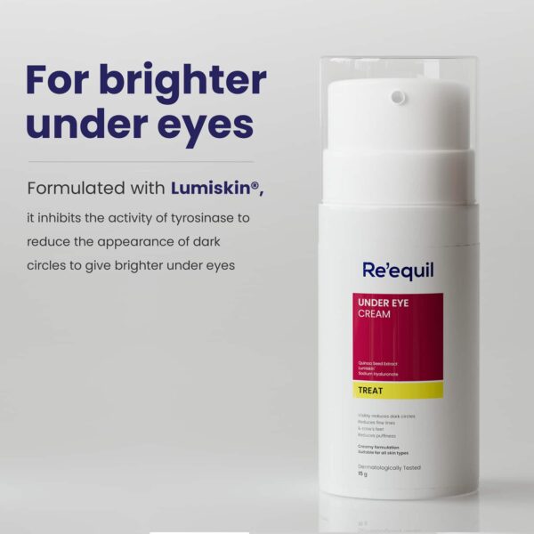 Re'equil Under Eye Cream Fades Dark Circles and Crow's Feet For Unisex For All Skin Types - Re'equil