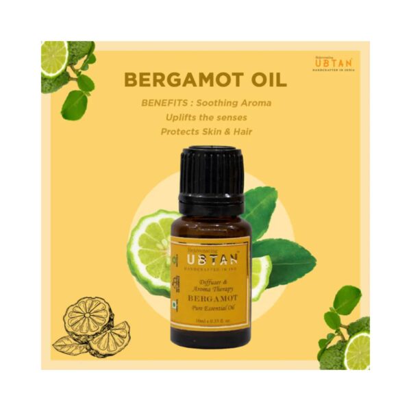 Rejuvenating UBTAN Bergamot Pure Essential Oil (10ml) - Rejuvenating UBTAN