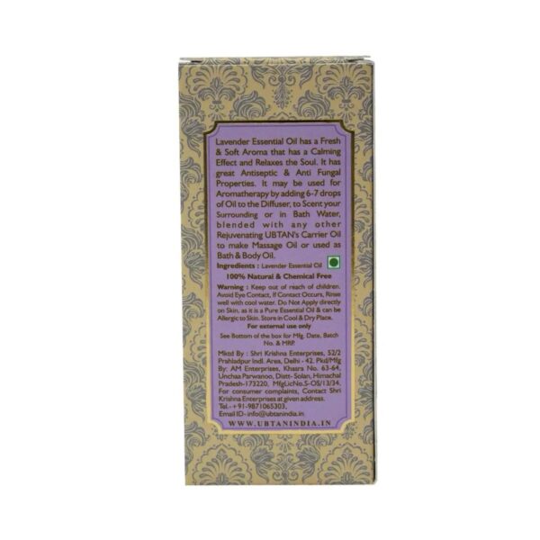 Rejuvenating UBTAN Lavender Pure Essential Oil (10ml) - Rejuvenating UBTAN