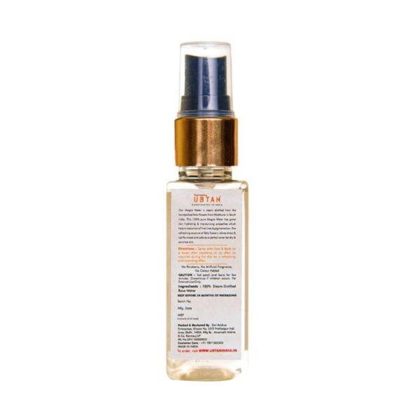 Rejuvenating UBTAN Mogra Water Face & Body Toner (50ml) - Rejuvenating UBTAN