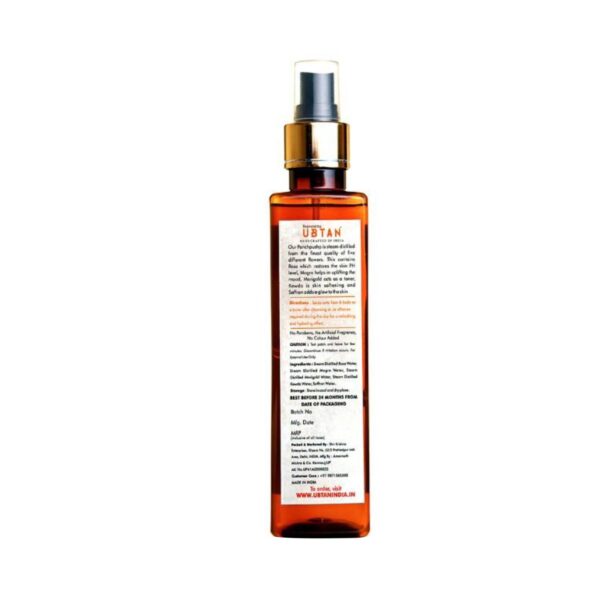 Rejuvenating UBTAN Panchpushp Water Face & Body Toner (200ml) - Rejuvenating UBTAN