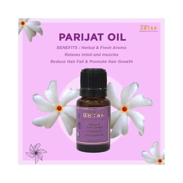 Rejuvenating UBTAN Parijat Pure Essential Oil (10ml) - Rejuvenating UBTAN