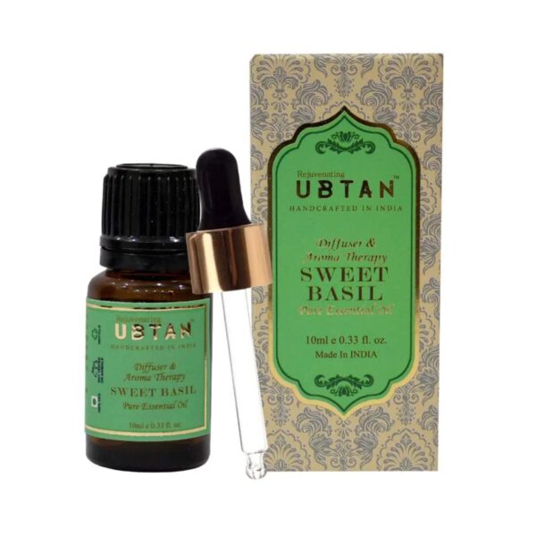 Rejuvenating UBTAN Sweet Basil Pure Essential Oil (10ml) - Rejuvenating UBTAN