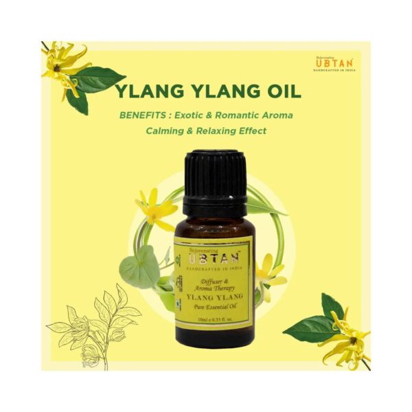 Rejuvenating UBTAN Ylang Ylang Pure Essential Oil (10ml) - Rejuvenating UBTAN