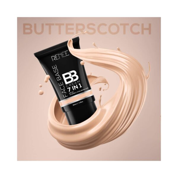 RENEE 7-In-1 Face Base BB Cream SPF 30 - B01 Butterscotch (30ml) - RENEE
