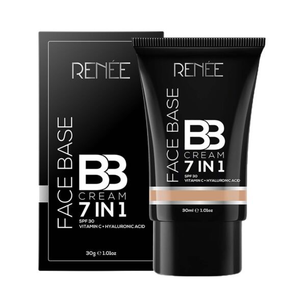 RENEE 7-In-1 Face Base BB Cream SPF 30 - B03 Biscuit (30ml) - RENEE